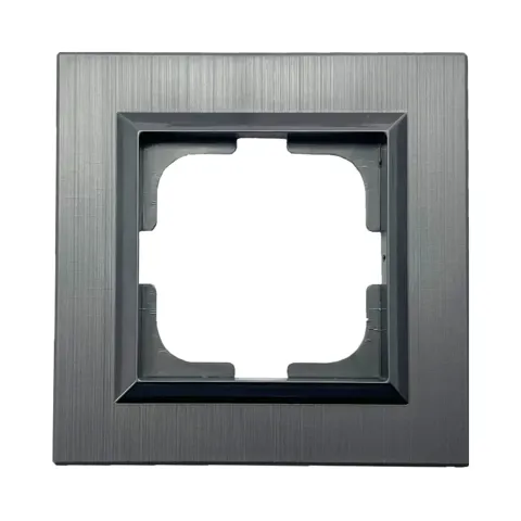 Ovivo Quantum Metalik Tekli Çerçeve Inox