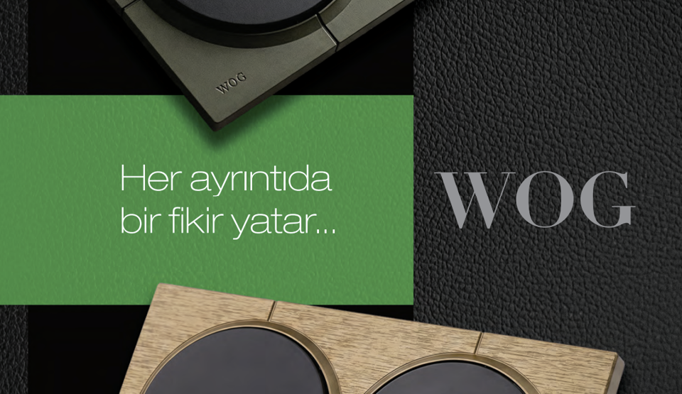WOG marka anahtar ve priz koleksiyonu