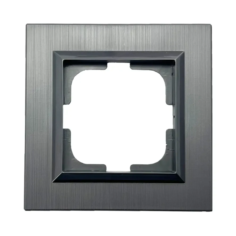 Ovivo Quantum Metalik Tekli Çerçeve Inox — 405-340000-096