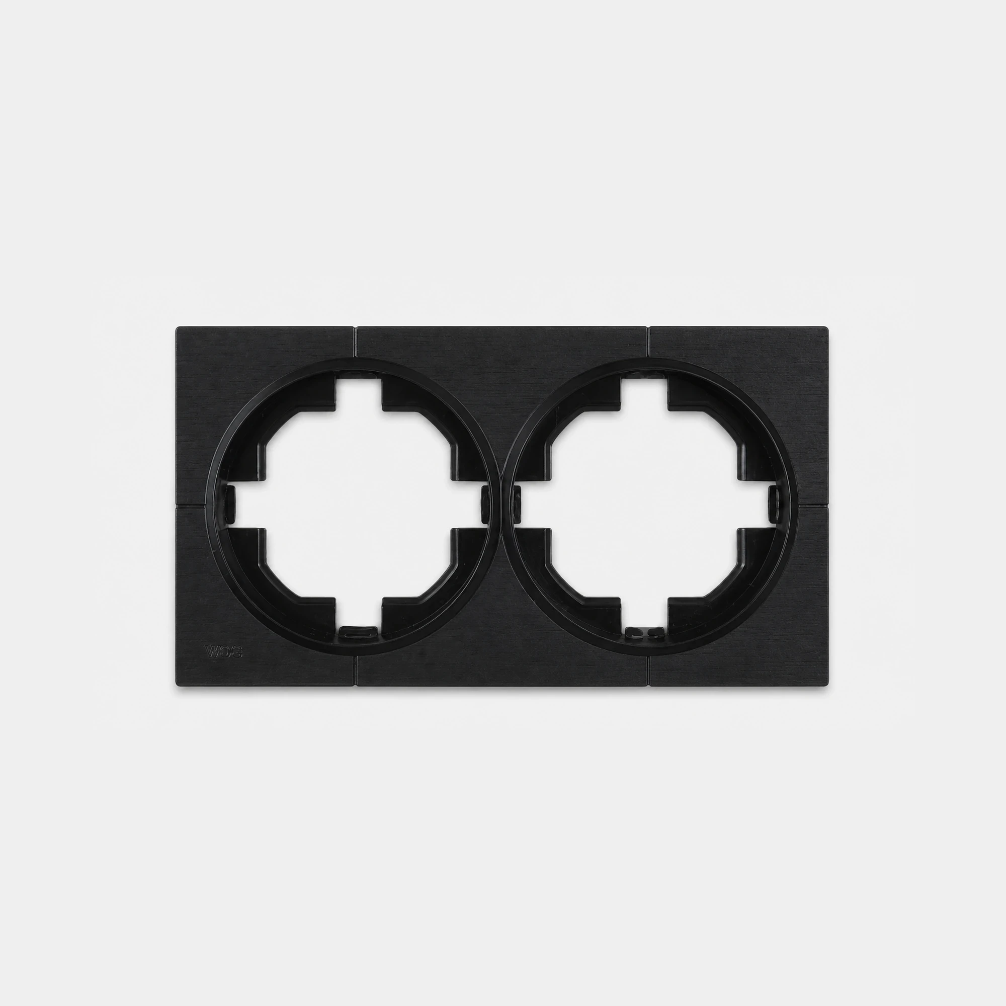 WOG Nirvana İkili Çerçeve Metalik Siyah — W66-390000-226